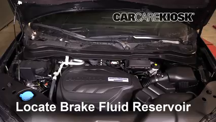 2019 Honda Passport Elite 3.5L V6 Brake Fluid Add Fluid